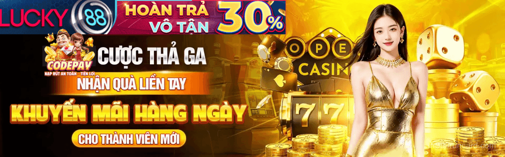 Lucky88 - Trò chơi Slots hấp dẫn tại rr999